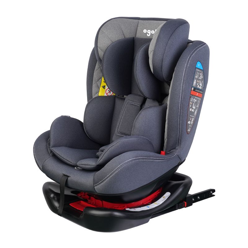 ZK701A Child Safety Seat Isofix 360 Degree Group 0123 ECE R4404 for 0-36kg 0-12 Years