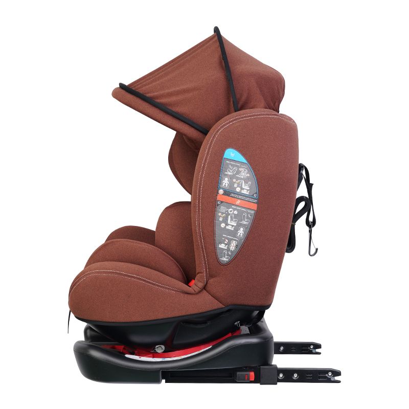 ZK701A Child Safety Seat Isofix 360 Degree Group 0123 ECE R4404 for 0-36kg 0-12 Years