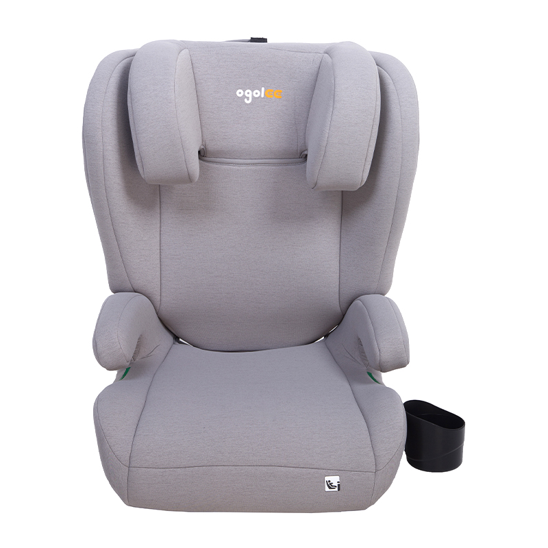 OG303B Isize 100-150CM ECE R129 Cupholder Child Booster Seat Car Group 2 3 Car Seat Baby Safety Baby Booster Car Seat for Toddler