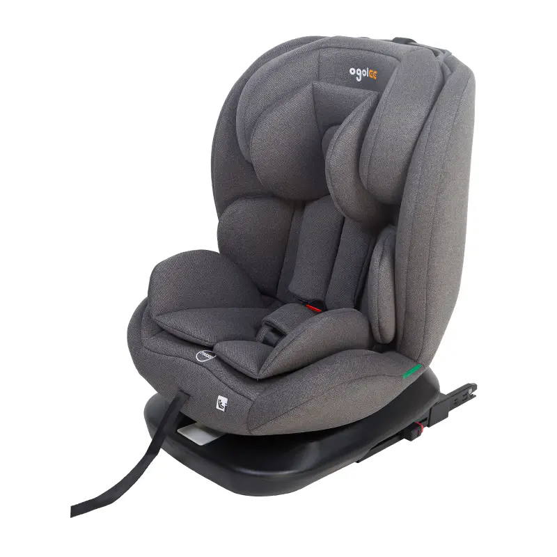 What is the maximum tilt angle of OG801A, and does it help children rest better during long journeys?